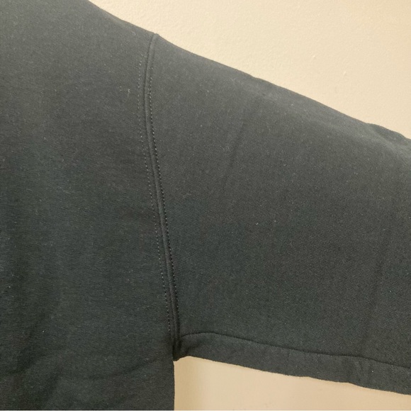 stay weird. Embroidered Sweatshirt Black M - Picture 6 of 8